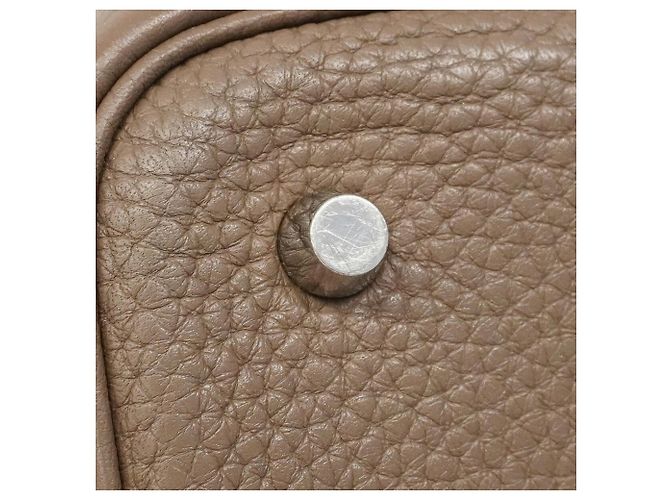 Hermès Sac à main Hermes Picotin Lock MM Taupe - vue 10