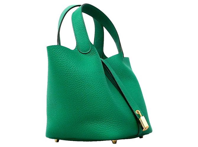 Hermès Bolso Hermes Picotin Lock PM Verde - vista 2