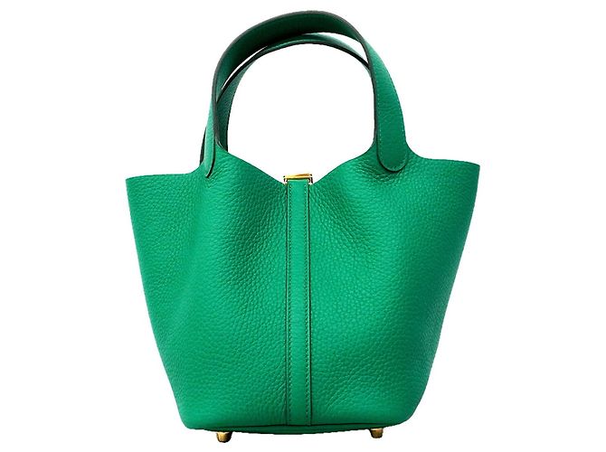 Hermès Bolso Hermes Picotin Lock PM Verde - vista 6