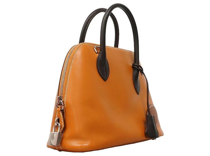 Hermès Borsa Hermes Bolide 1923 25 Marrone D'oro - vista 2