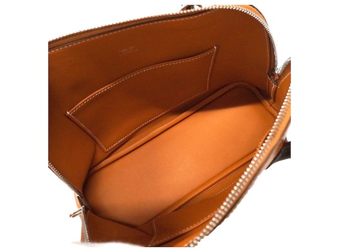 Hermès Borsa Hermes Bolide 1923 25 Marrone D'oro - vista 4