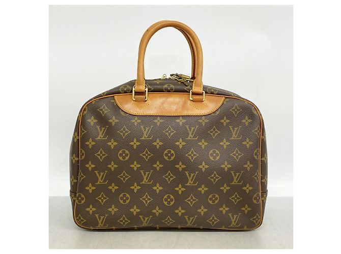 Louis Vuitton Monogram Deauville Handtasche Braun - Ansicht 10