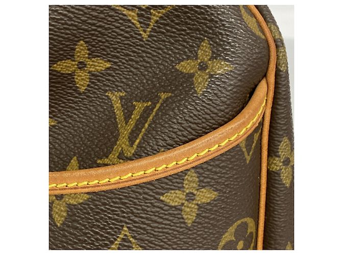 Louis Vuitton Monogram Deauville Handtasche Braun - Ansicht 8