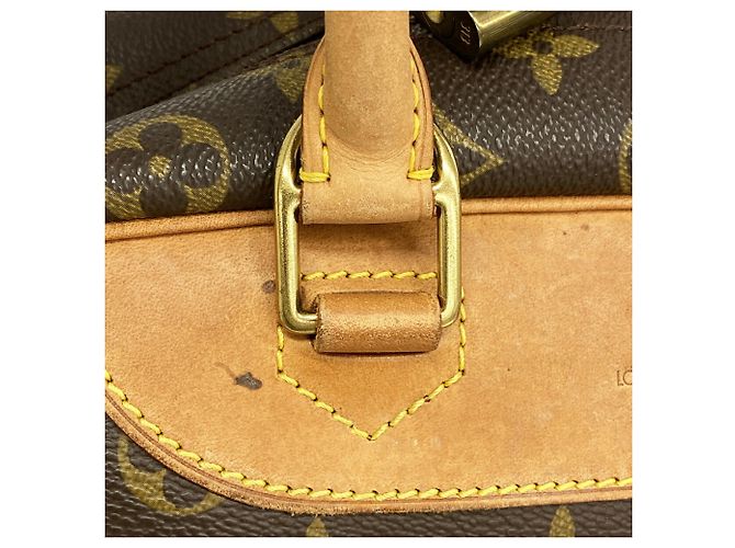 Louis Vuitton Monogram Deauville Handtasche Braun - Ansicht 9