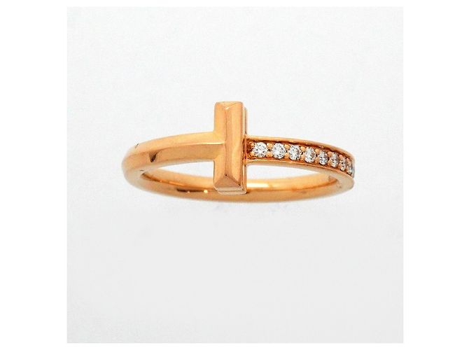 Autre Marque Tiffany & Co. T One Ring in 18K Roségold - Ansicht 2