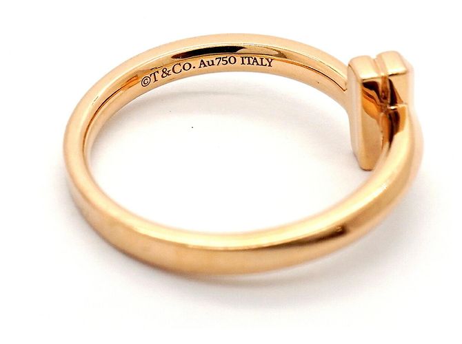 Autre Marque Tiffany & Co. T One Ring in 18K Roségold - Ansicht 4