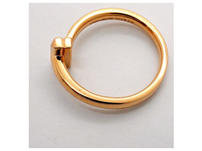 Autre Marque Tiffany & Co. T One Ring in 18K Roségold - Ansicht 9