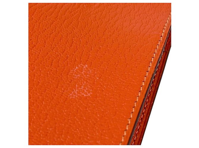 Hermès Hermes Vespa Pouch Tasche Orange - Ansicht 15