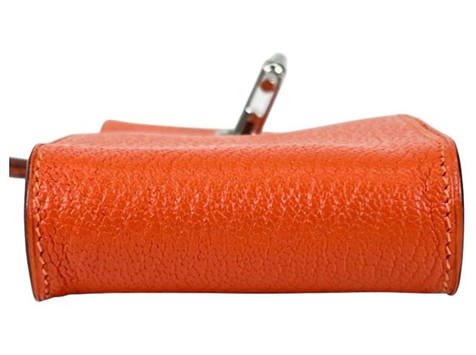 Hermès Hermes Vespa Pouch Tasche Orange - Ansicht 3