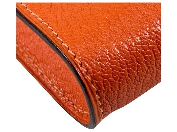 Hermès Hermes Vespa Pouch Tasche Orange - Ansicht 6