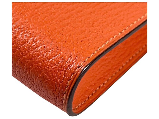 Hermès Hermes Vespa Pouch Tasche Orange - Ansicht 7