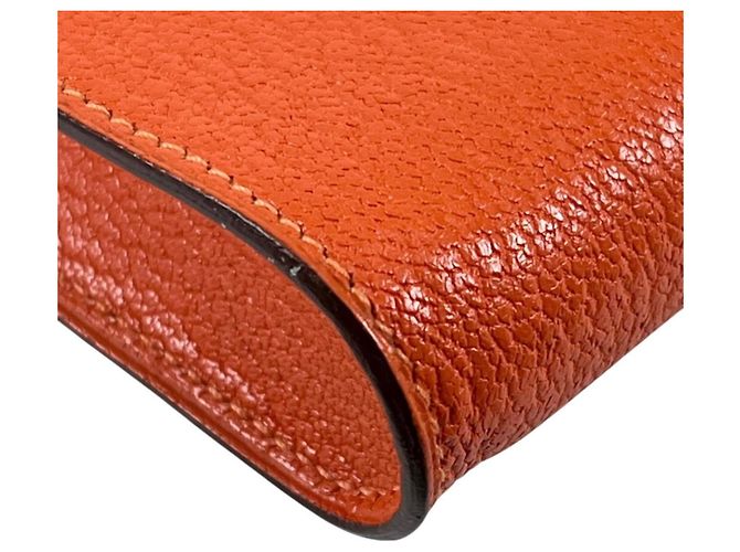 Hermès Hermes Vespa Pouch Tasche Orange - Ansicht 9