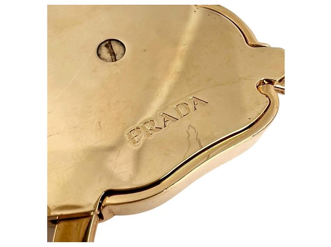Llavero Conejo Prada Oro Rosa Metal Dorado - vista 4