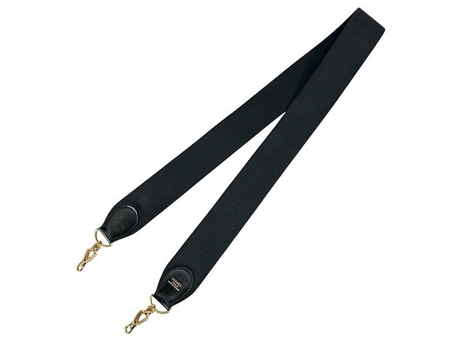 Hermès Bandoulière HERMES Evelyne Noir - vue 2