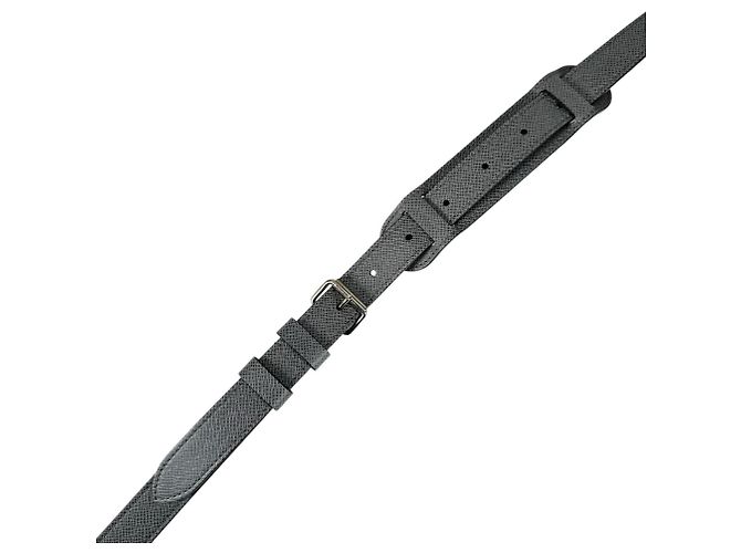 Correa para hombro Louis Vuitton Taiga Gray Castaño - vista 3