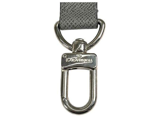 Correa para hombro Louis Vuitton Taiga Gray Castaño - vista 5