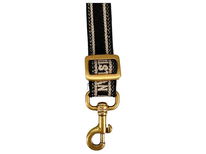 Christian Dior Logo Micro Shoulder Strap Black - view 5