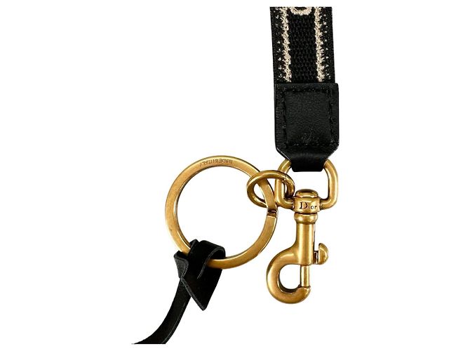 Christian Dior Logo Micro Shoulder Strap Black - view 6