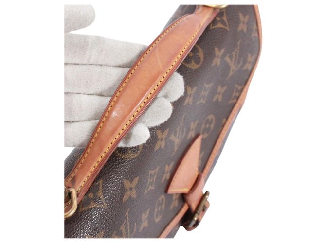 Borsa a tracolla Louis Vuitton Bel Air M51122 Marrone Monogramma - vista 12