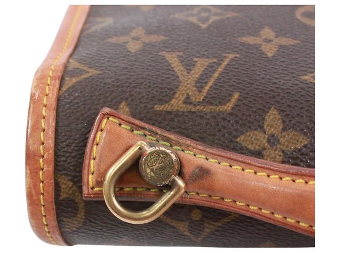 Borsa a tracolla Louis Vuitton Bel Air M51122 Marrone Monogramma - vista 13