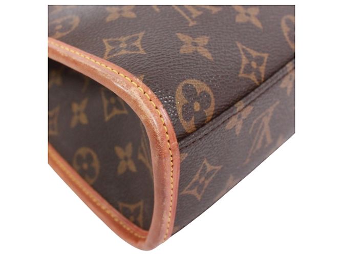 Borsa a tracolla Louis Vuitton Bel Air M51122 Marrone Monogramma - vista 14