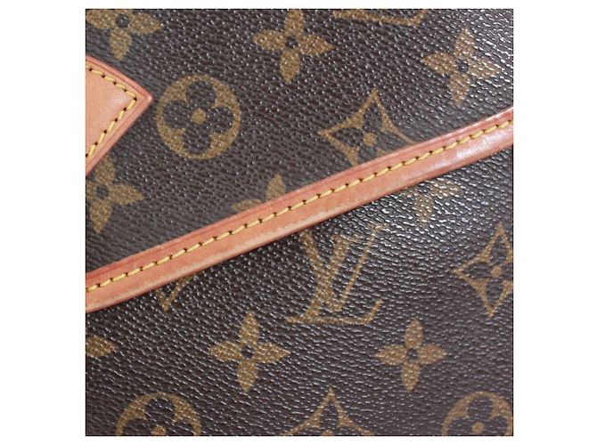 Borsa a tracolla Louis Vuitton Bel Air M51122 Marrone Monogramma - vista 17