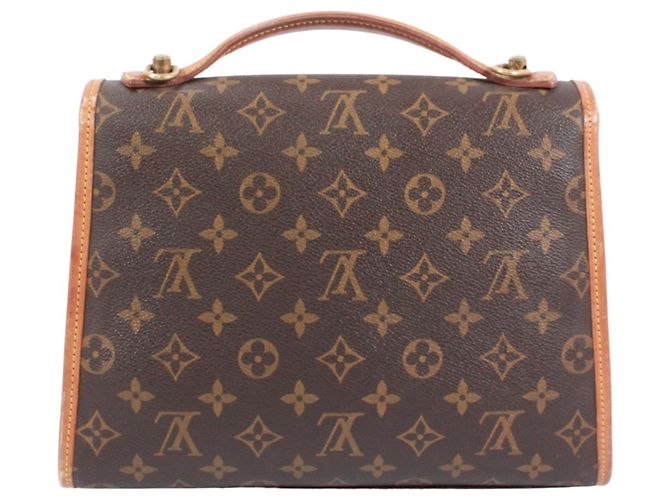 Borsa a tracolla Louis Vuitton Bel Air M51122 Marrone Monogramma - vista 3