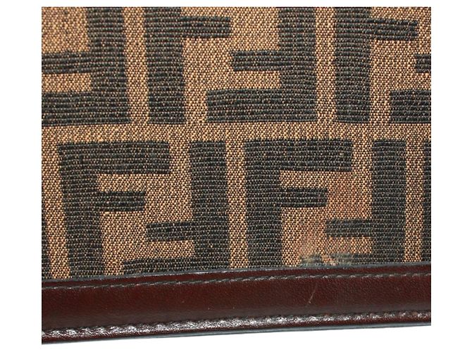 Zucca Fendi Schultertasche Braun - Ansicht 13