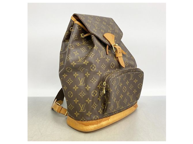 Louis Vuitton Monogram Montsouris GM Rucksack Braun - Ansicht 2