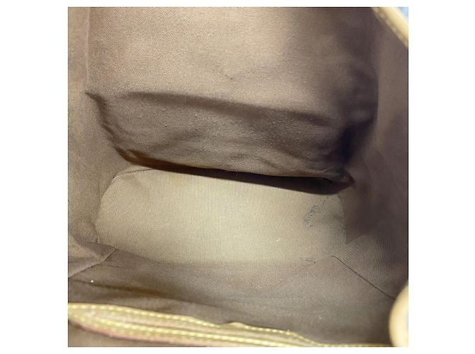 Louis Vuitton Monogram Montsouris GM Rucksack Braun - Ansicht 4
