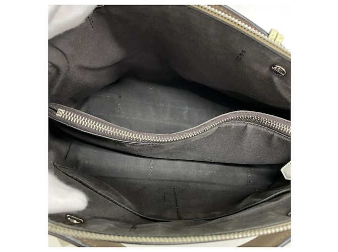 Borsa in pelle Fendi By The Way Bianco Beige - vista 4