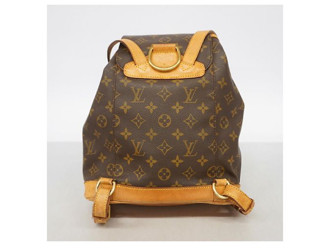 Louis Vuitton Monogram Montsouris MM Rucksack Braun - Ansicht 12
