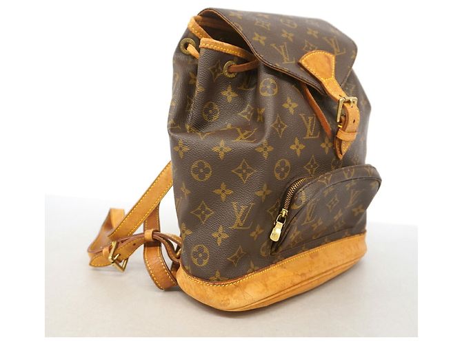 Louis Vuitton Monogram Montsouris MM Rucksack Braun - Ansicht 2