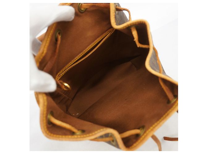 Louis Vuitton Monogram Montsouris MM Rucksack Braun - Ansicht 4