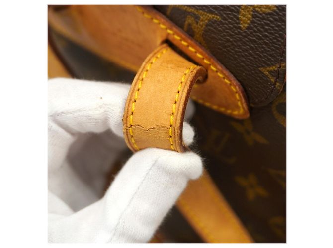 Louis Vuitton Monogram Montsouris MM Rucksack Braun - Ansicht 8