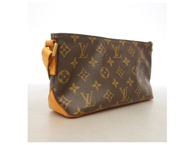 Bolsa de Ombro Louis Vuitton Monogram Trotteur Marrom - vista 2