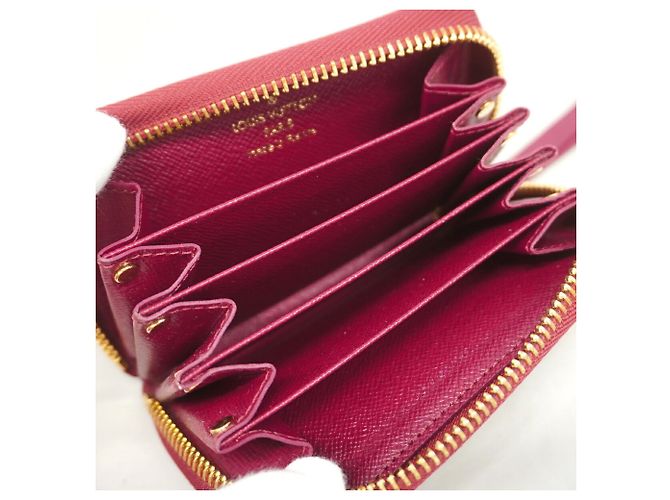 Louis Vuitton Monogram Multicarts Wallet/Coin Case Brown Fuschia - view 4