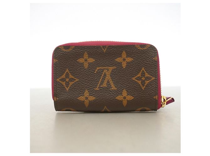Louis Vuitton Monogram Multicarts Wallet/Coin Case Brown Fuschia - view 8