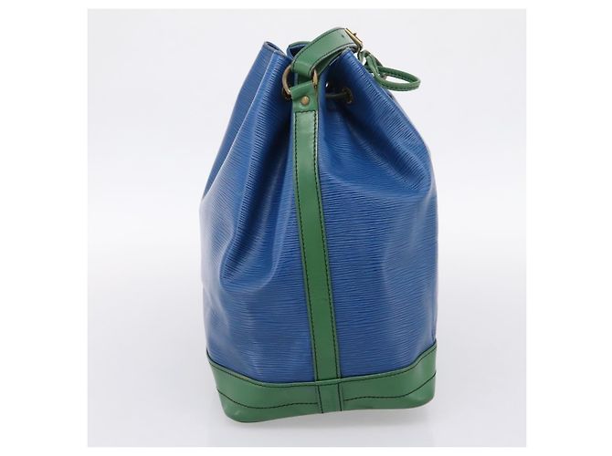 Louis Vuitton Bicolor Noe Epi Leather Large Blau - Ansicht 3