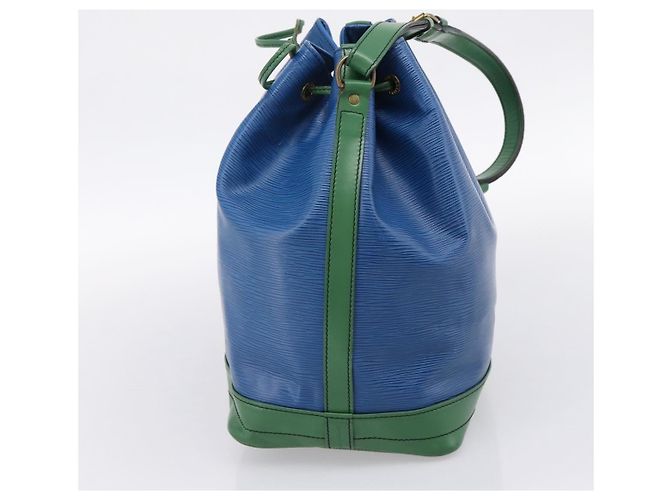 Louis Vuitton Bicolor Noe Epi Leather Large Blau - Ansicht 4
