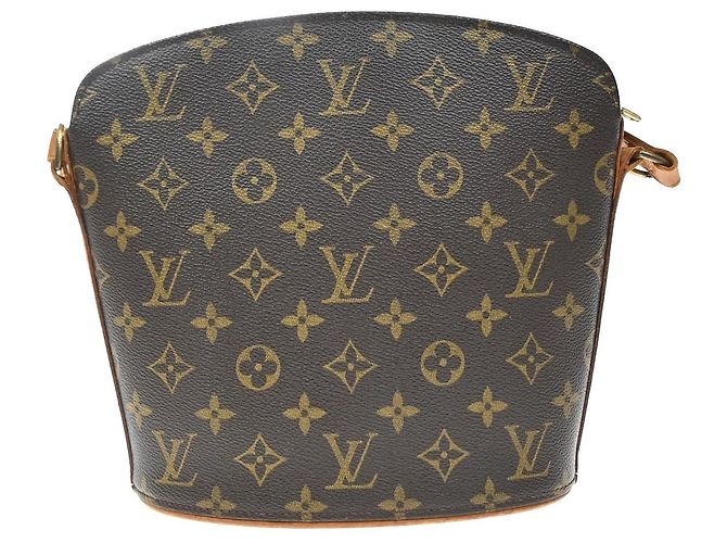 Louis Vuitton Drouot Monogram Canvas Marron - vue 2