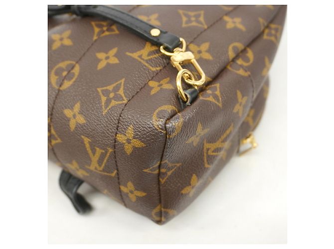 Louis Vuitton Monogram Palm Springs Backpack MINI Brown - view 6