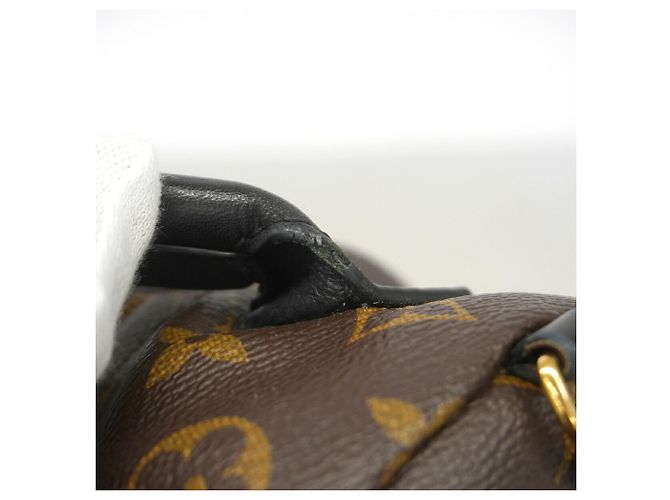 Louis Vuitton Monogram Palm Springs Backpack MINI Brown - view 7