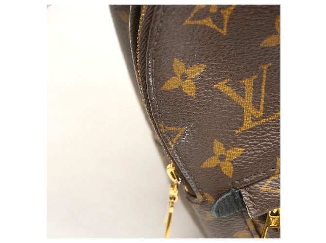 Louis Vuitton Monogram Palm Springs Backpack MINI Brown - view 9