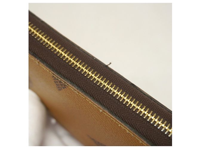 Louis Vuitton Monogram Giant Reverse Zippy Wallet Braun - Ansicht 7