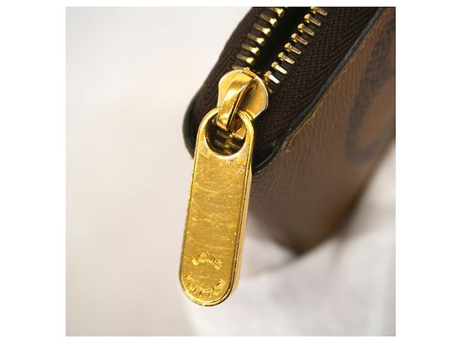 Louis Vuitton Monogram Giant Reverse Zippy Wallet Braun - Ansicht 8