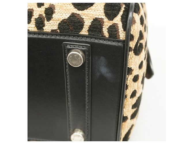 Bolso Louis Vuitton Stephen Sprouse Leopard Speedy PM Negro Beige - vista 6