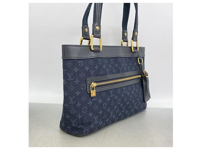 Bolso Louis Vuitton Monogram Mini Lucille PM Azul - vista 2