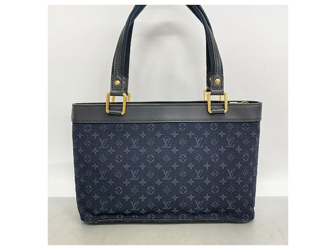 Bolso Louis Vuitton Monogram Mini Lucille PM Azul - vista 9
