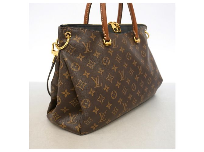 Borsa Louis Vuitton Monogram Pallas M41064 Marrone - vista 2